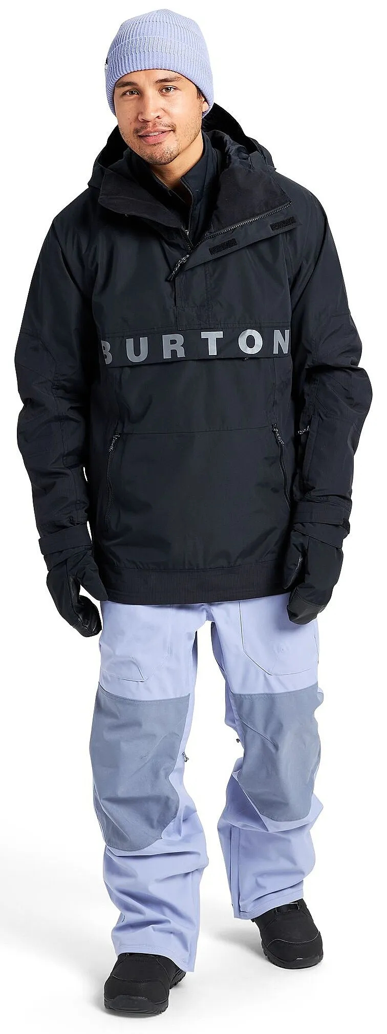 chaqueta Burton Frostner Anorak 2L - True Black - men´s