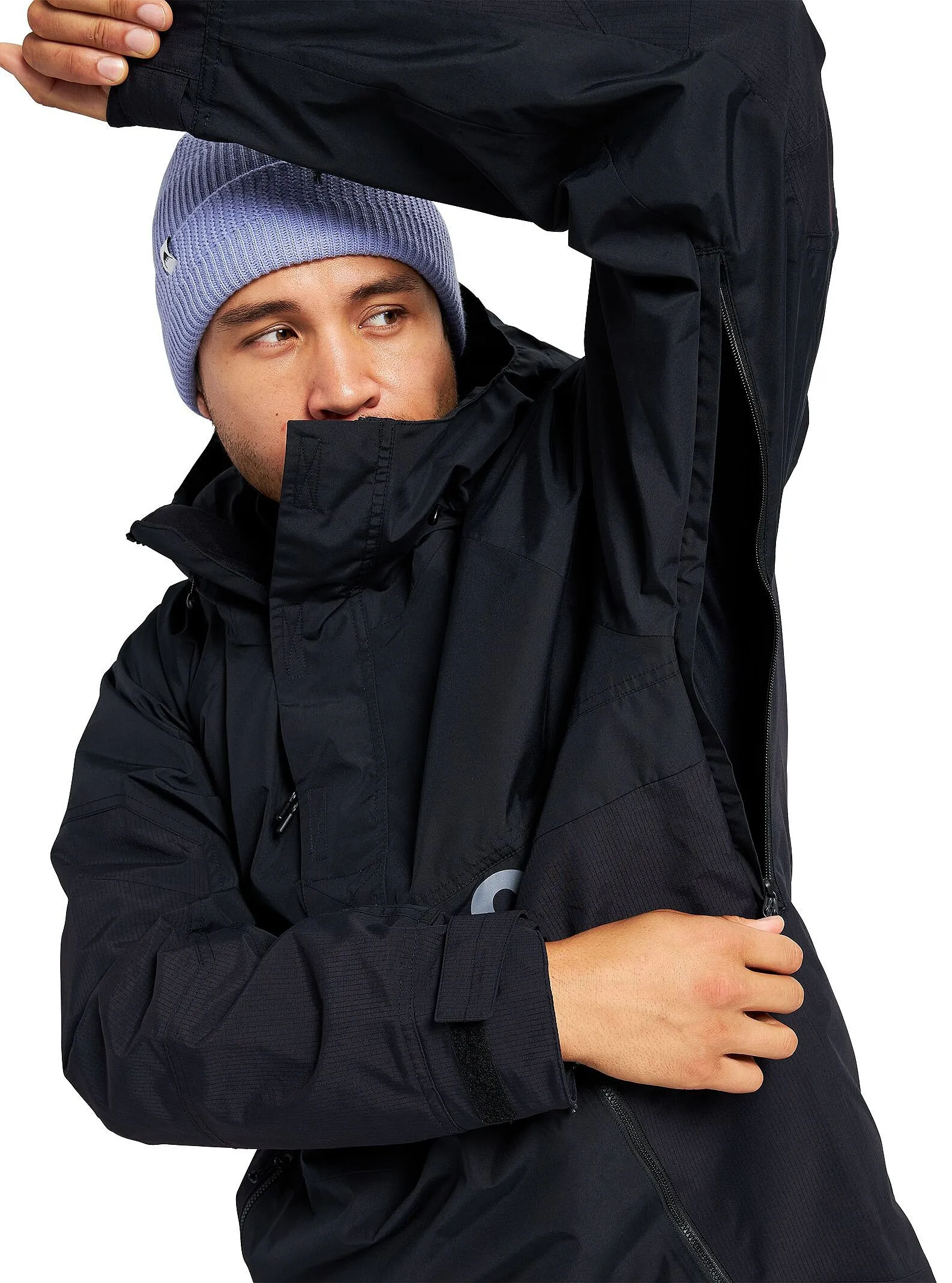 chaqueta Burton Frostner Anorak 2L - True Black - men´s