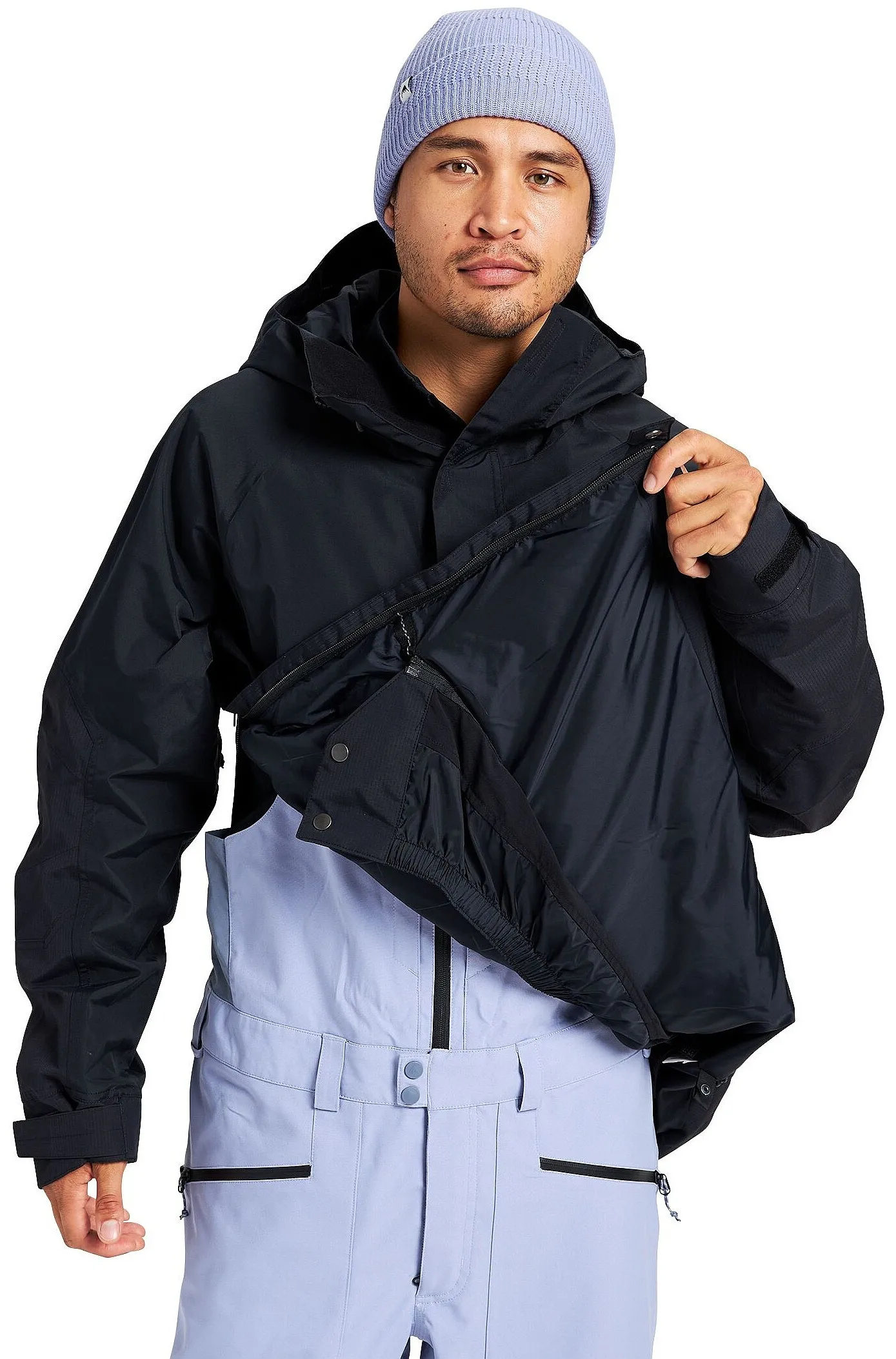 chaqueta Burton Frostner Anorak 2L - True Black - men´s