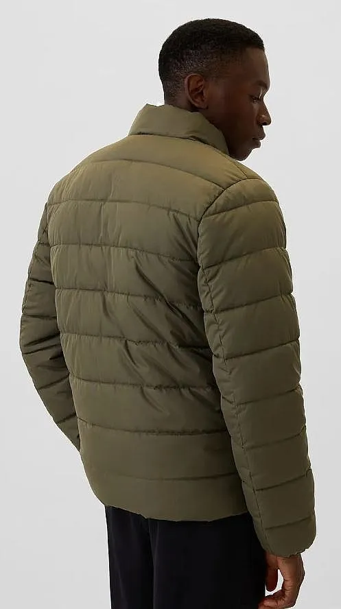 chaqueta GAP Logo Puffer - Olive Night - men´s