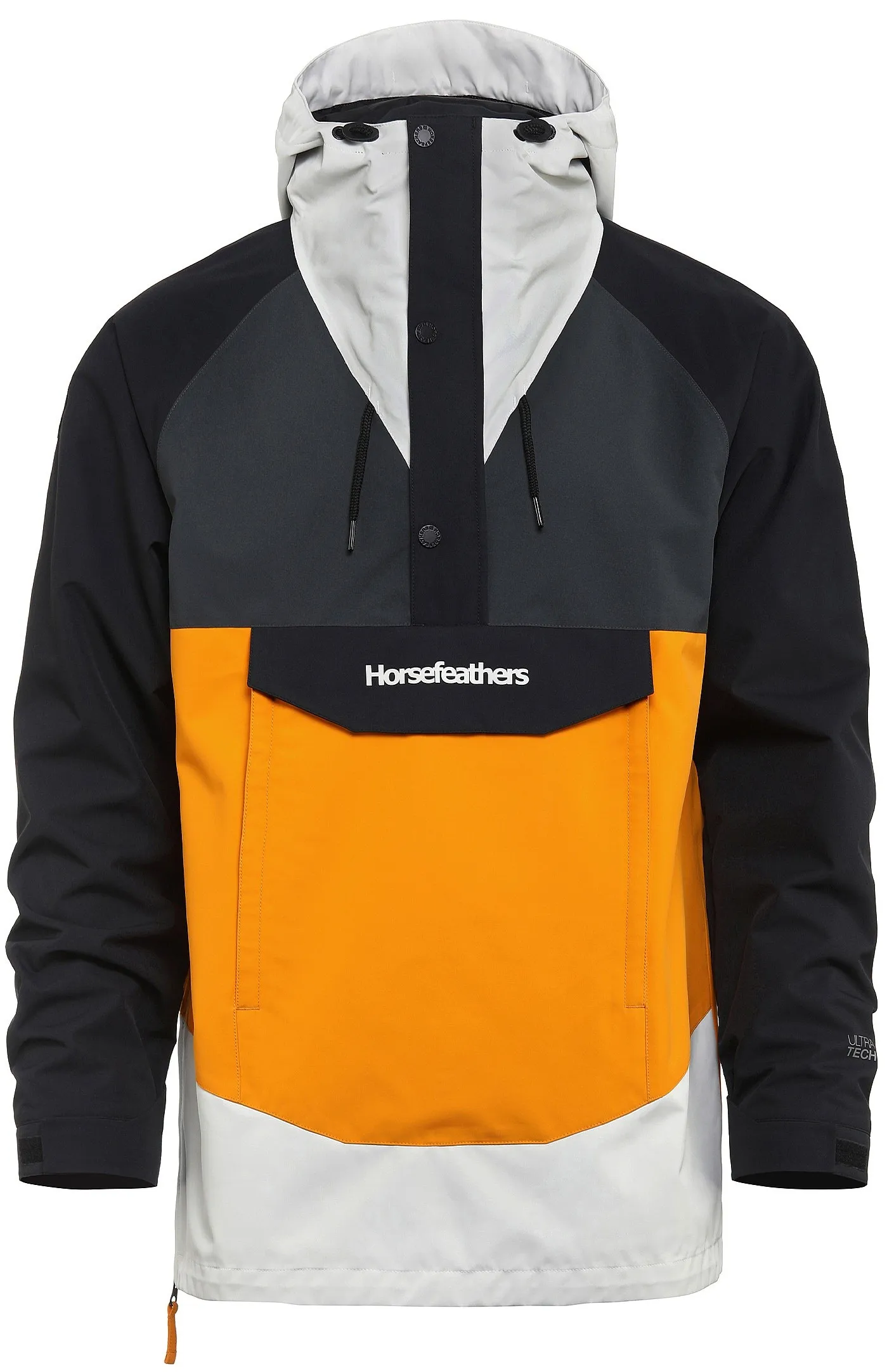 chaqueta Horsefeathers Spencer - Black/Radiant Yellow - men´s