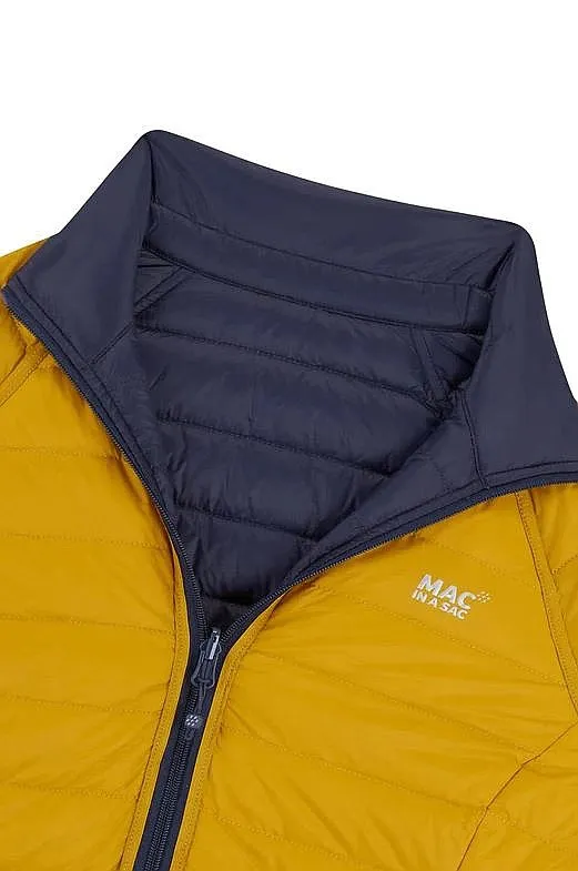 chaqueta Mac In a Sac Polar - Navy/Mustard - women´s