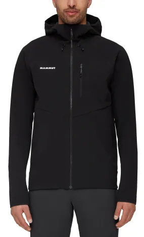 chaqueta Mammut Ultimate Comfort SO Hooded - Black - men´s