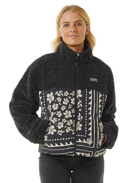 chaqueta Rip Curl Soleil Puffer - Black - women´s