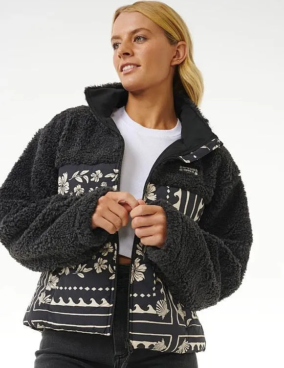 chaqueta Rip Curl Soleil Puffer - Black - women´s