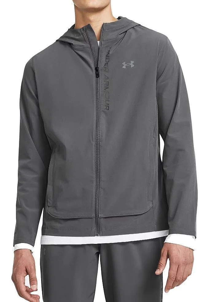 chaqueta Under Armour OutRun The Storm - Castlerock/Reflective - men´s