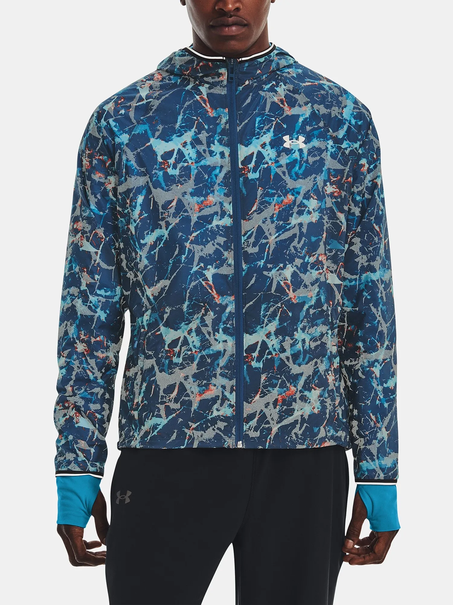 chaqueta Under Armour Storm Outrun Cold - Petrol Blue - men´s