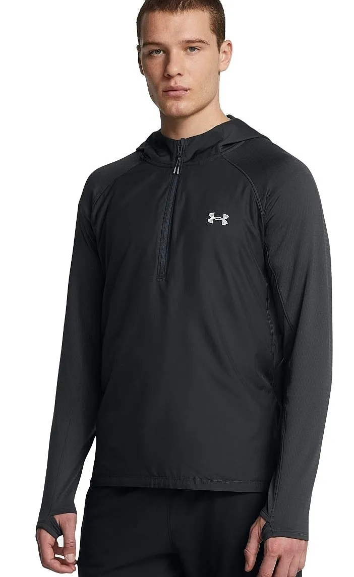 chaqueta Under Armour Trail Run Hoodie - Anthracite/Coyote/Reflective - men´s