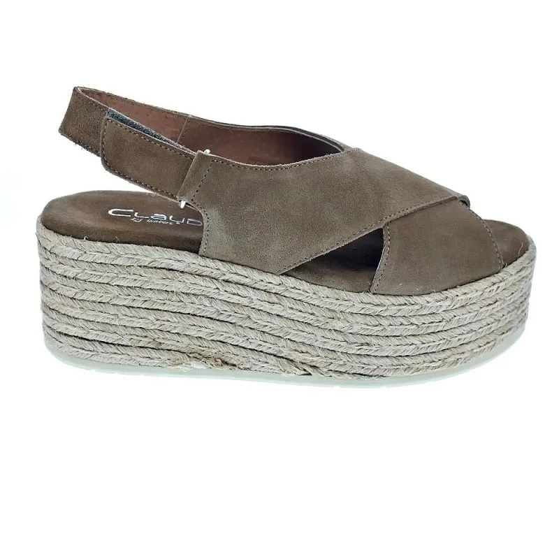 Claudia Sandalias Mujer 2400 Beige