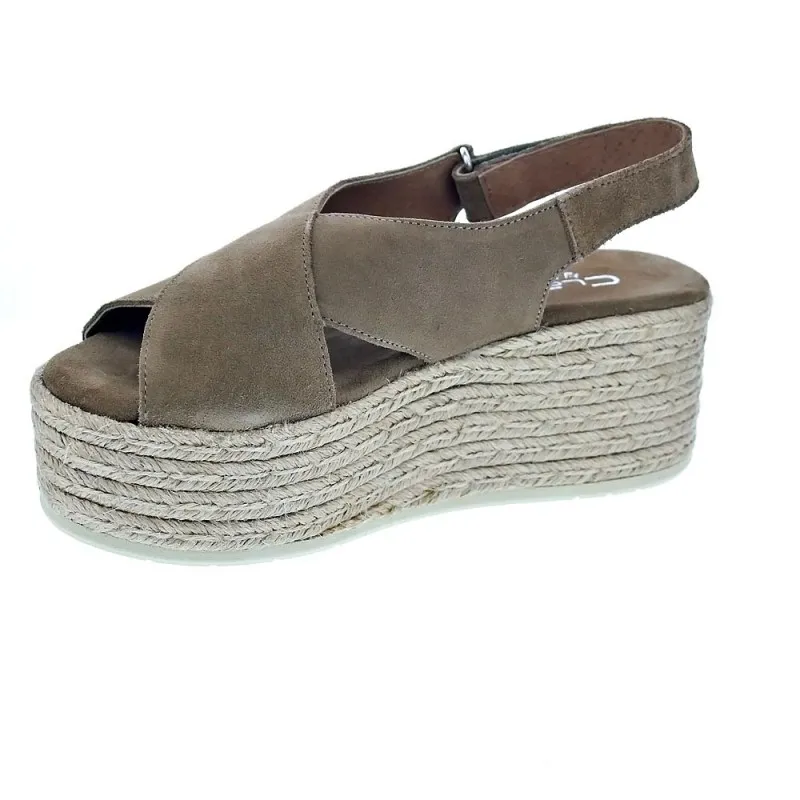 Claudia Sandalias Mujer 2400 Beige