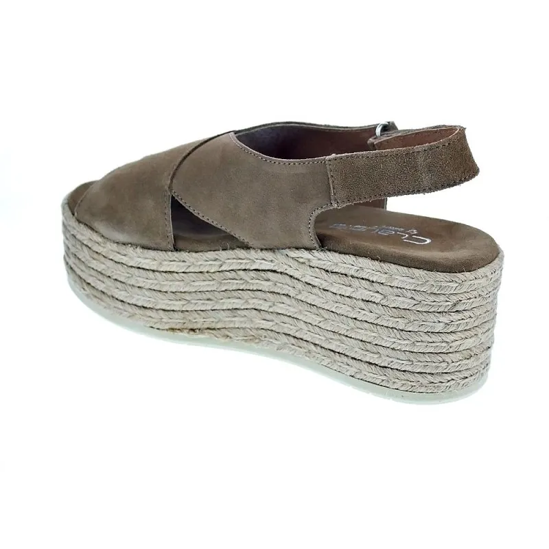 Claudia Sandalias Mujer 2400 Beige