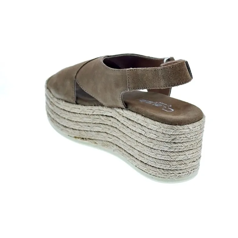 Claudia Sandalias Mujer 2400 Beige