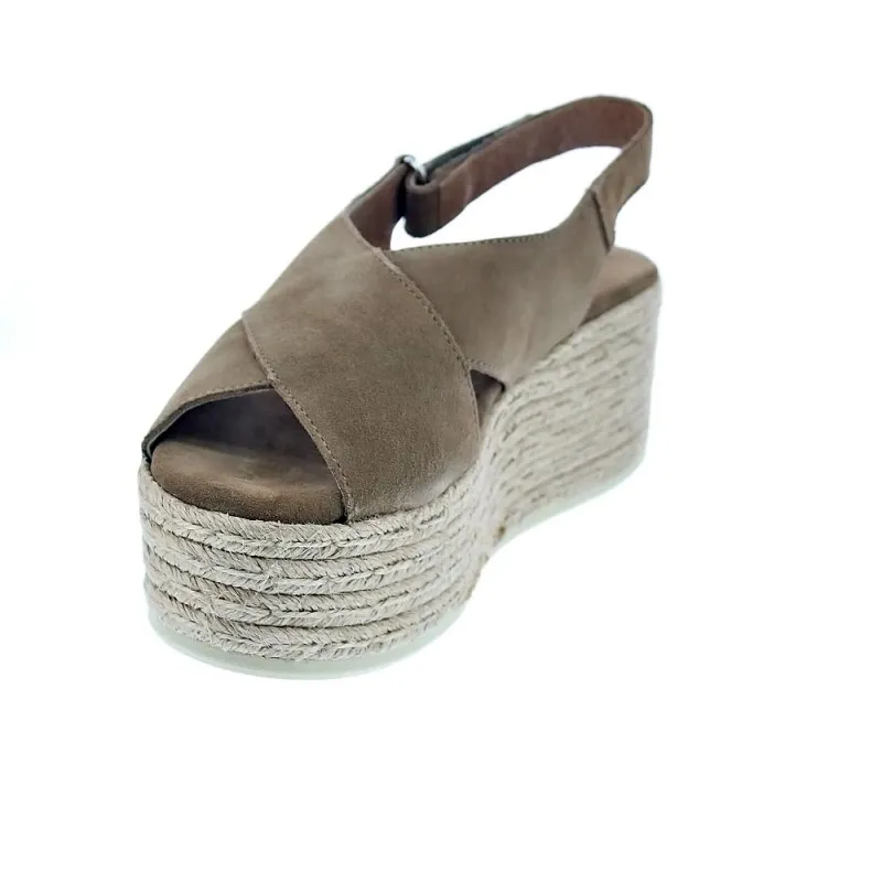 Claudia Sandalias Mujer 2400 Beige