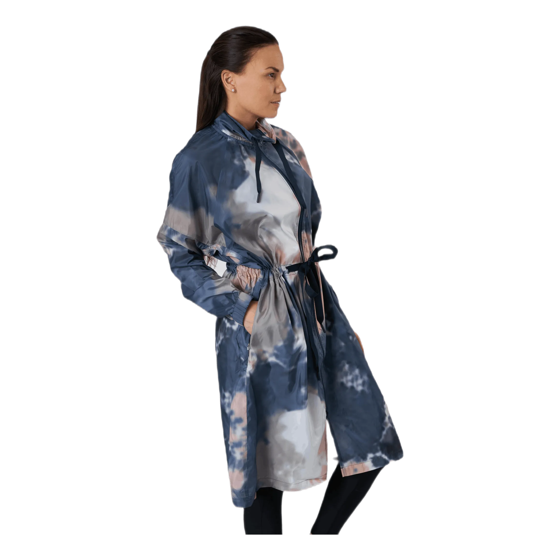 Craft Flow Oversized Parka Blue