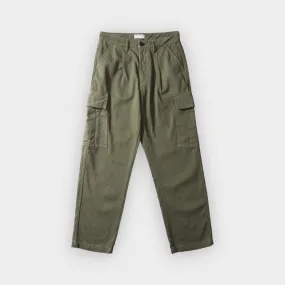 Edmmond – Pantalones Cargo plain khaki