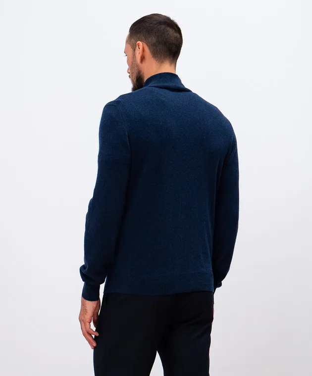 Enrico Mandelli Blue cashmere jumper