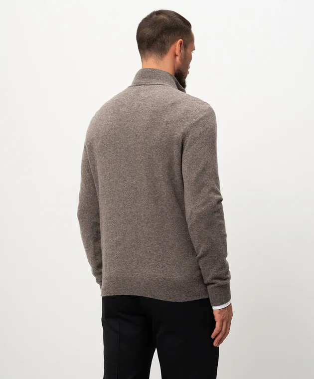 Enrico Mandelli Brown cashmere jumper