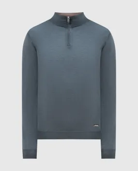 Enrico Mandelli Gray woolen jumper