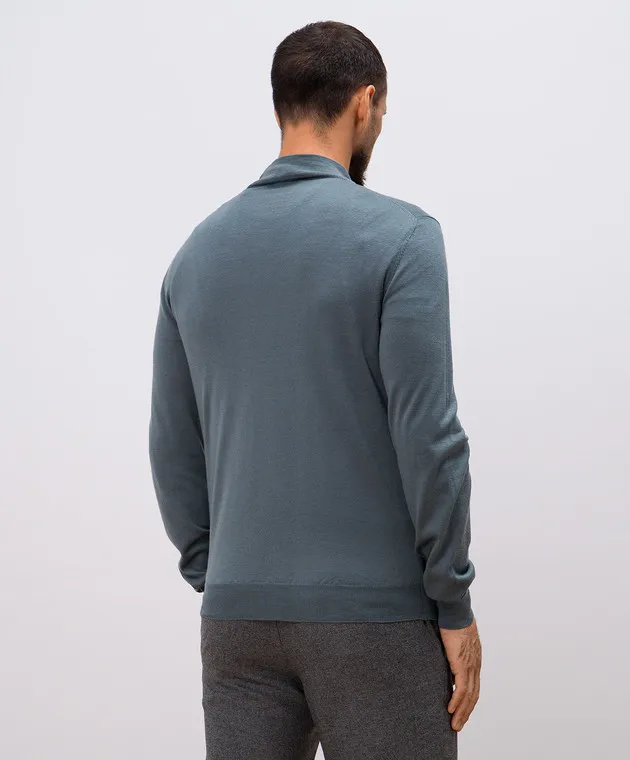 Enrico Mandelli Gray woolen jumper