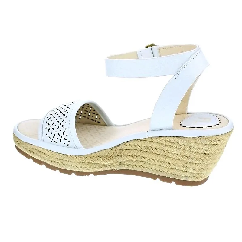 Fly London Sandalias Mujer Ekal Blanco