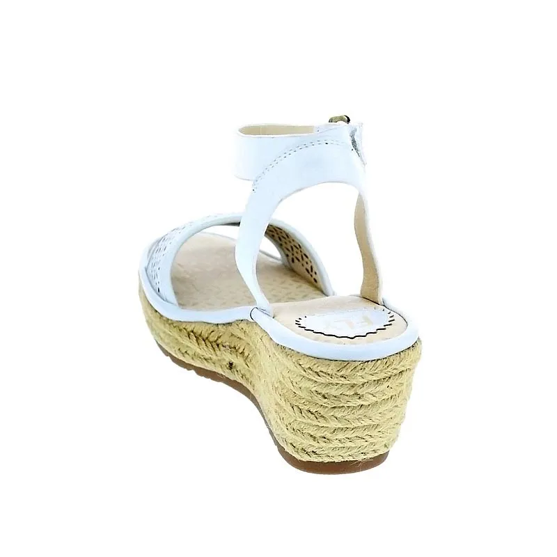 Fly London Sandalias Mujer Ekal Blanco