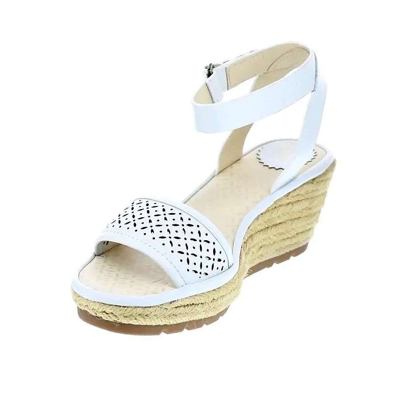 Fly London Sandalias Mujer Ekal Blanco