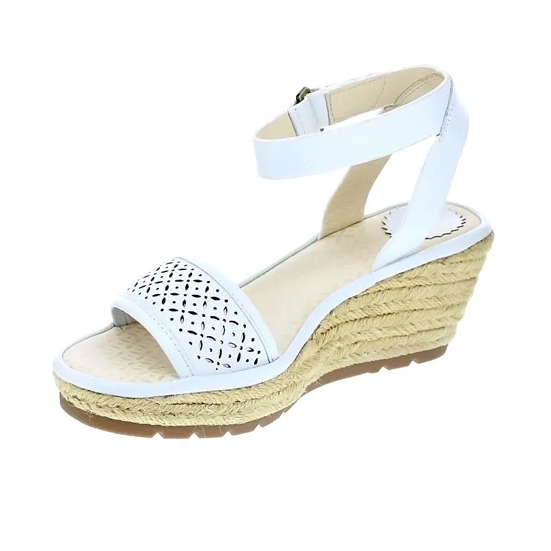 Fly London Sandalias Mujer Ekal Blanco