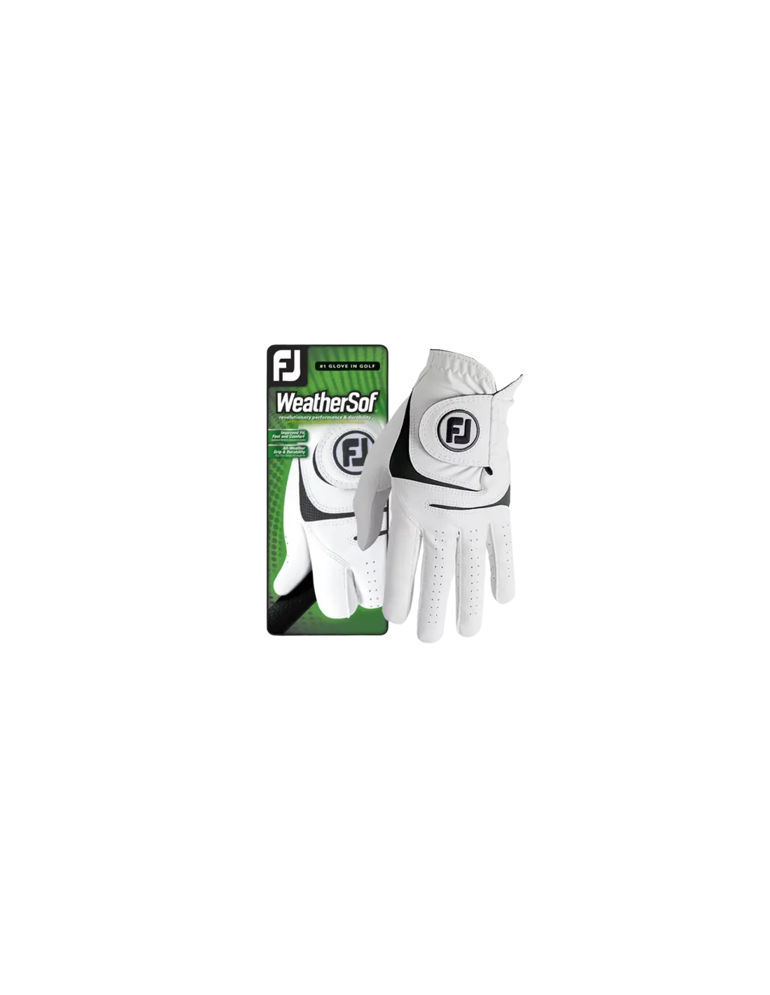 FOOTJOY WEATHERSOF WHITE/GREY - GUANTE HOMBRE