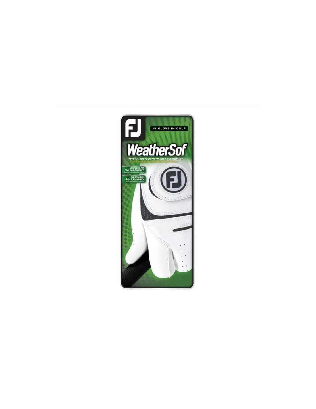 FOOTJOY WEATHERSOF WHITE/GREY - GUANTE HOMBRE