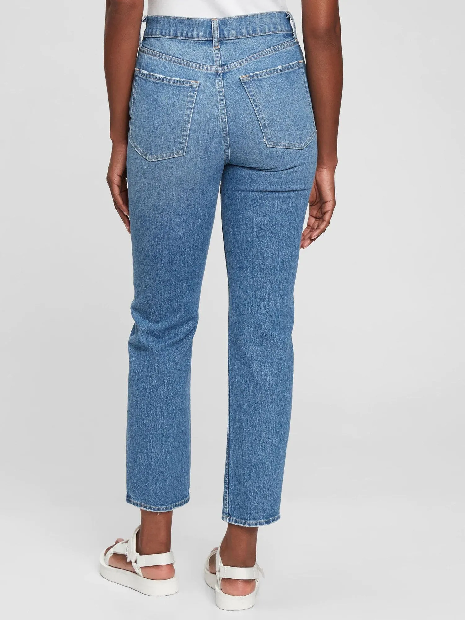 GAP Jeans Cheeky Straight Mujer