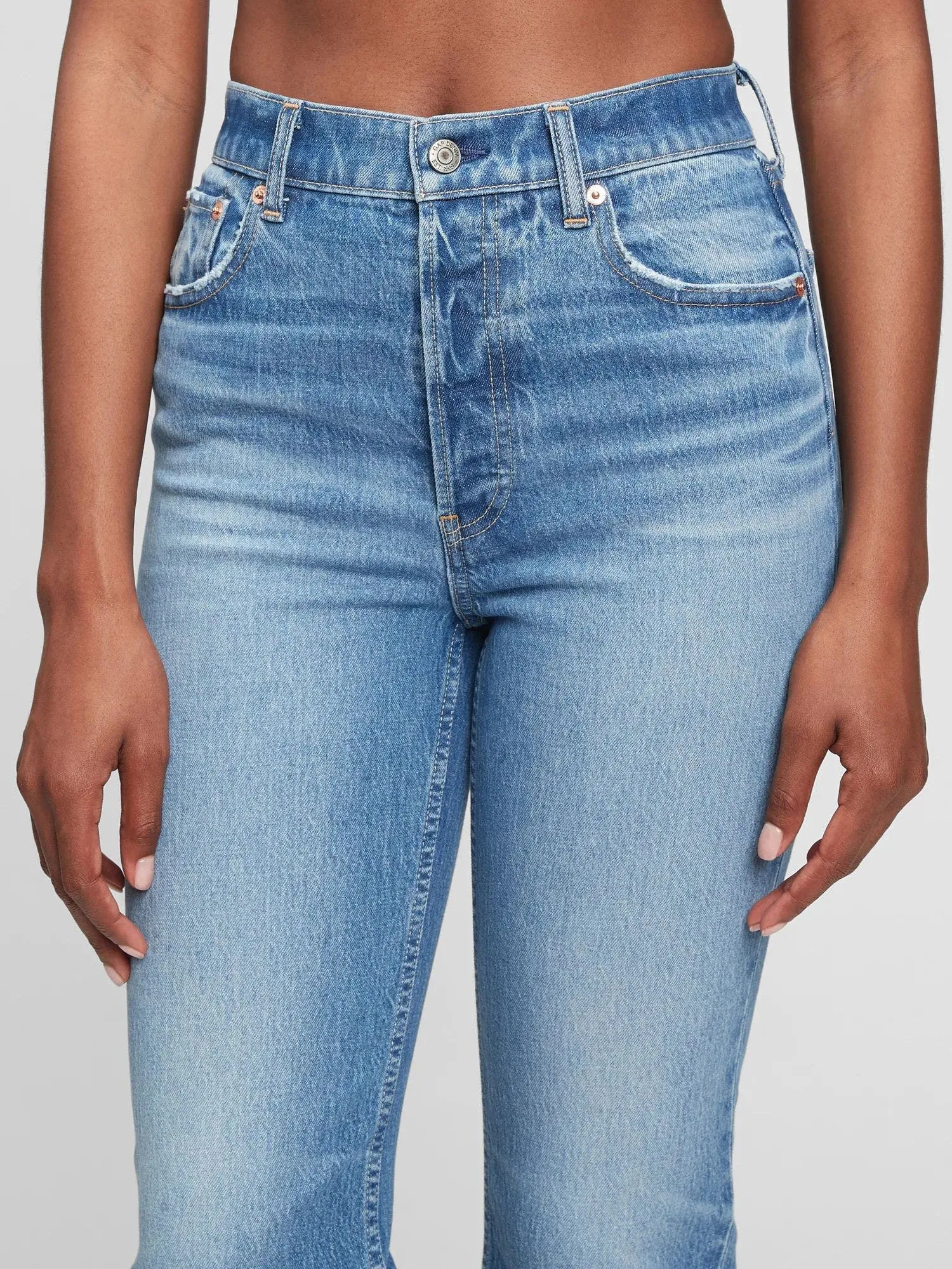 GAP Jeans Cheeky Straight Mujer