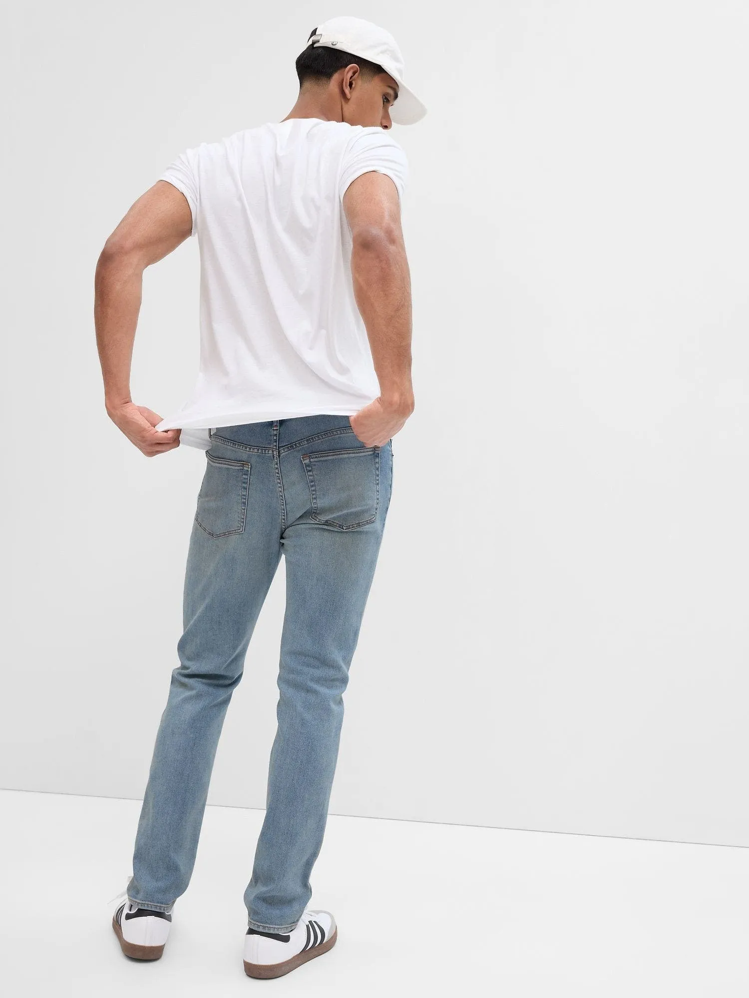 GAP Jeans Gap Slim Con Washwell Hombre Light Wash