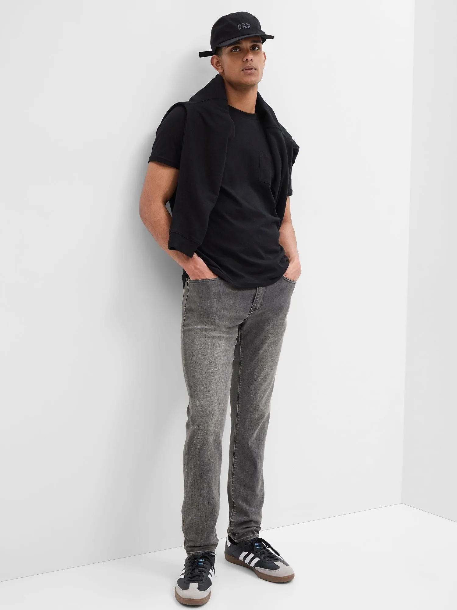 GAP Jeans GAP Slim Hombre Gris