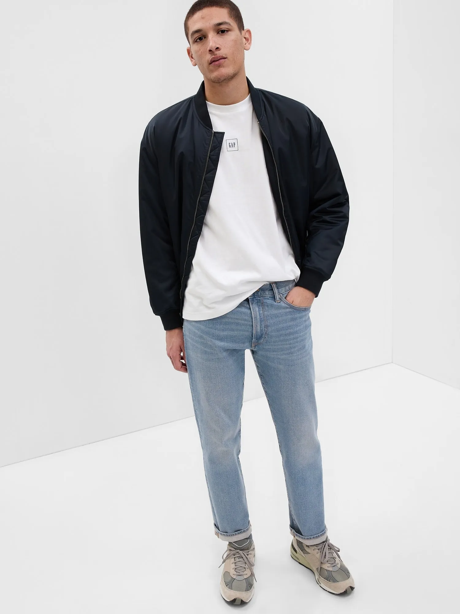 GAP Jeans GAP Straight Hombre Celeste