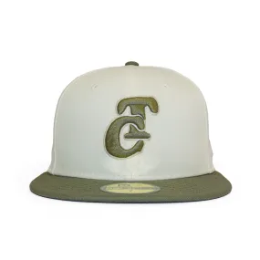 Gorra 5950 Two Tone Cream TC Green 24