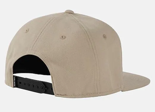 gorra con visera Burton Underhill - Summit Taupe