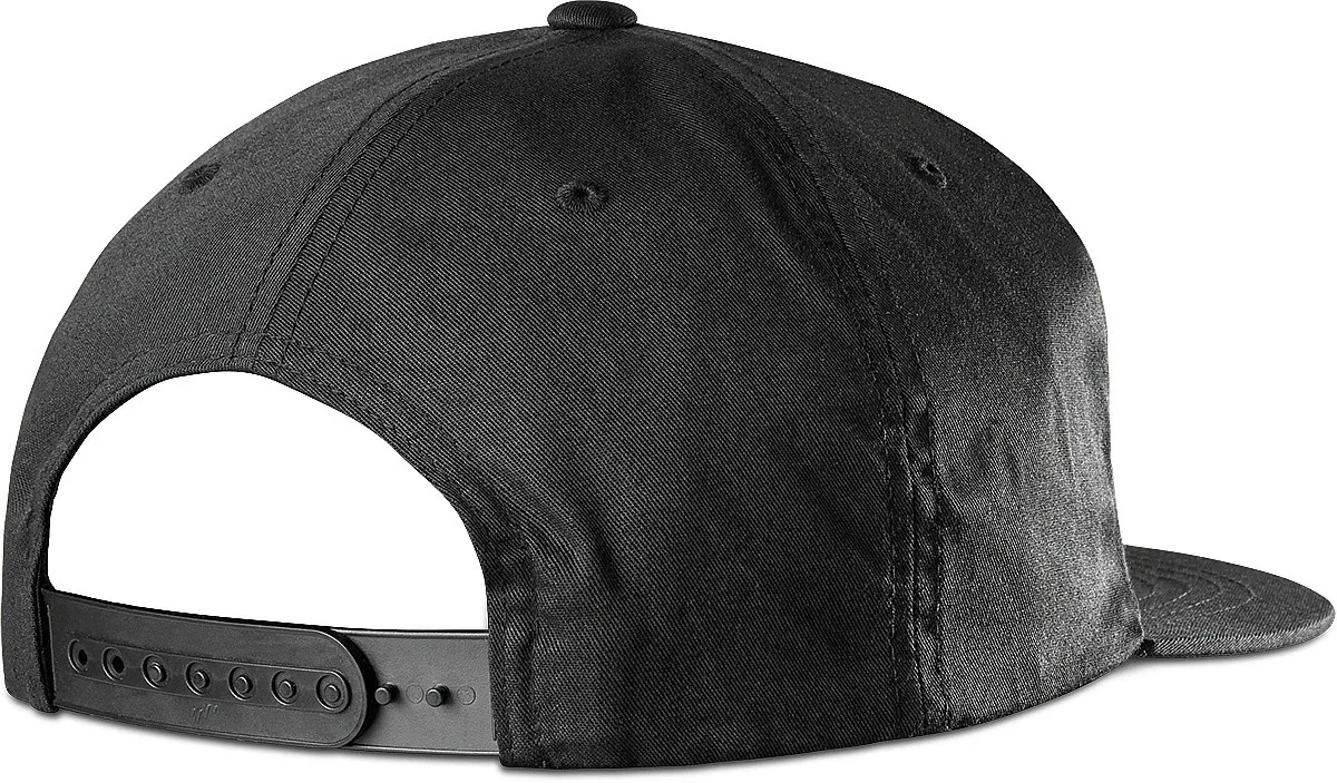 gorra con visera Etnies Icon Snapback - Black/Black - men´s