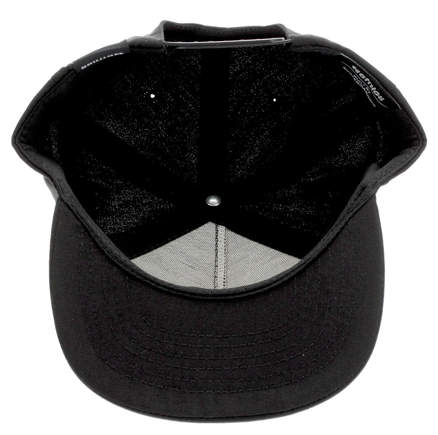 gorra con visera Etnies Icon Snapback - Black/Black - men´s