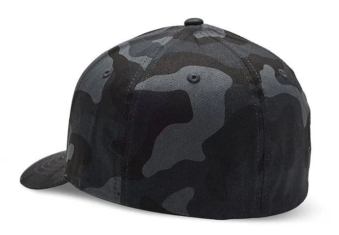 gorra con visera Fox Head Flexfit - Black Camo - men´s