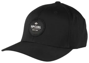 gorra con visera Rip Curl Routine Flexfit - Black Marle - men´s