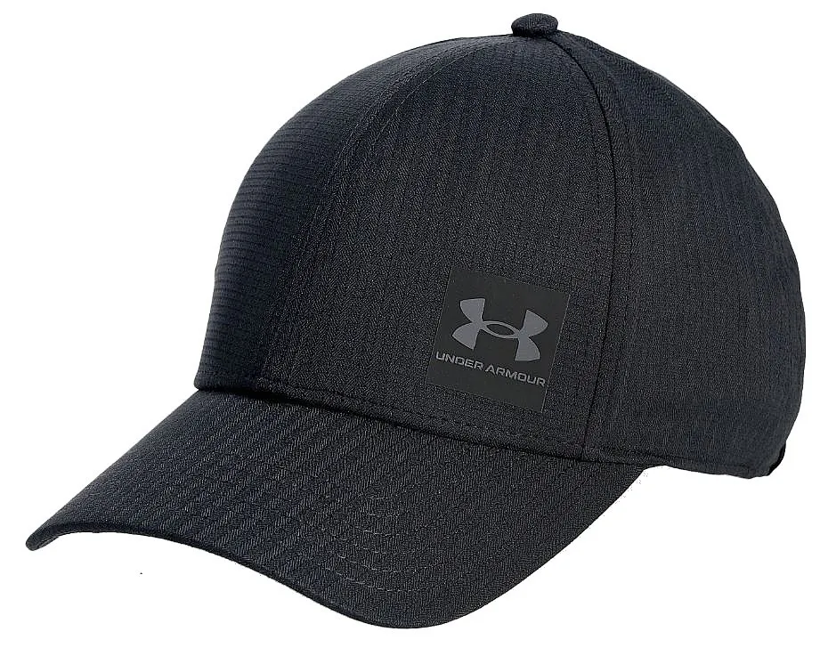 gorra con visera Under Armour Iso-Chill ArmourVent Adjustable - Black/Castlerock - men´s