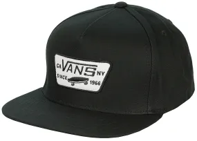 gorra con visera Vans Full Patch Snapback - True Black