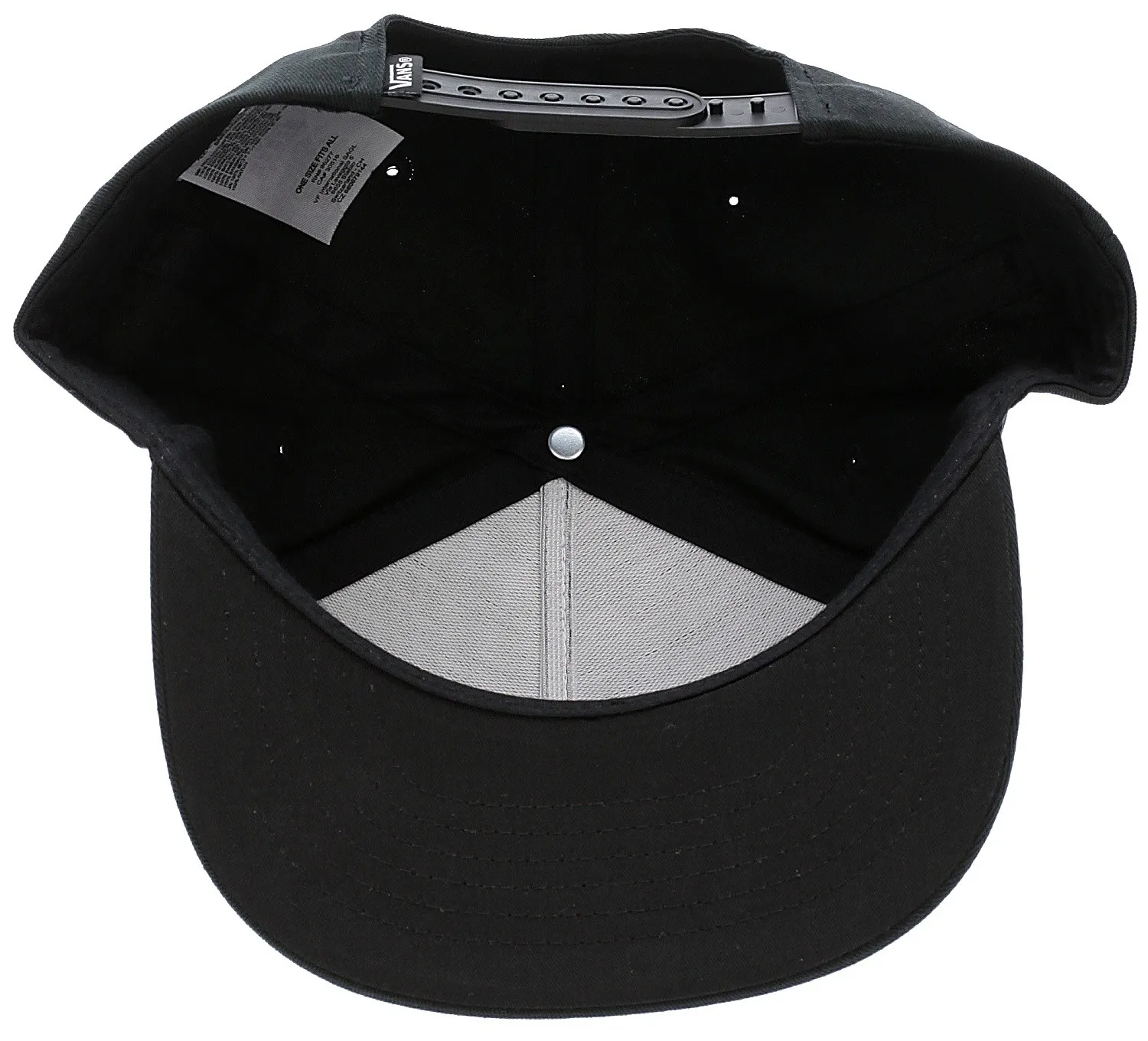 gorra con visera Vans Full Patch Snapback - True Black