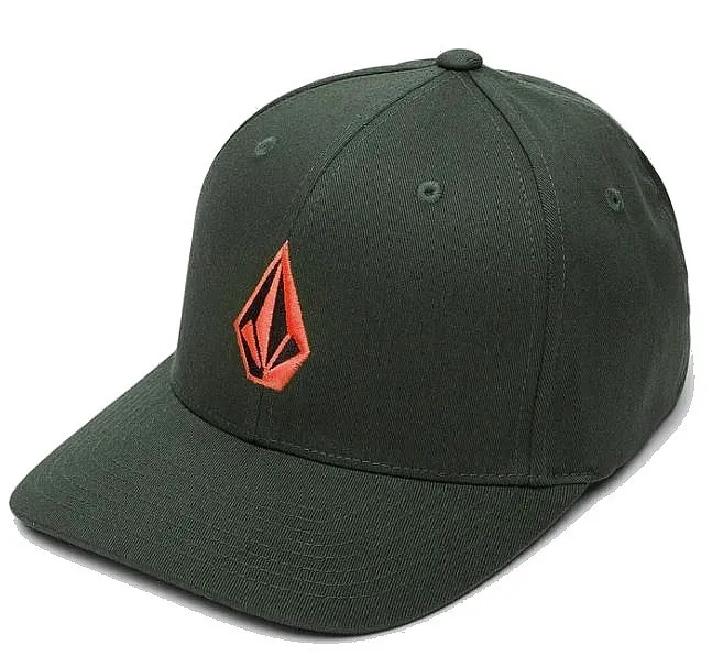 gorra con visera Volcom Full Stone Flexfit Youth - Dark Forest - unisex junior