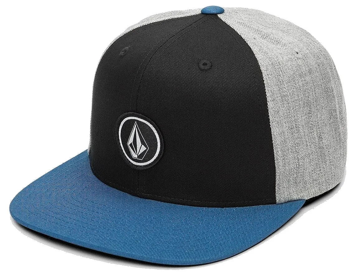 gorra con visera Volcom Quarter Twill - Dark Blue - men´s