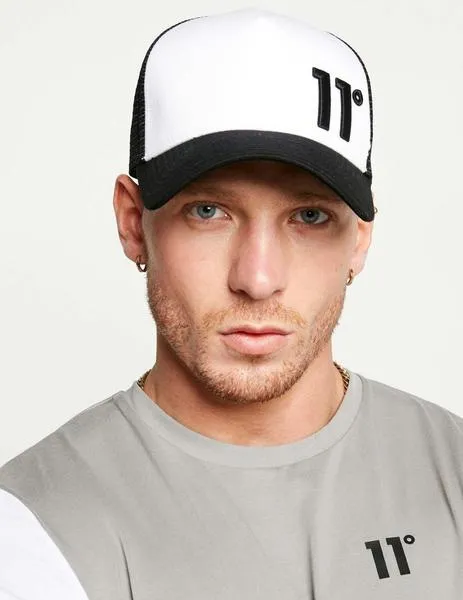 Gorra Eleven TRUCKER - Black White