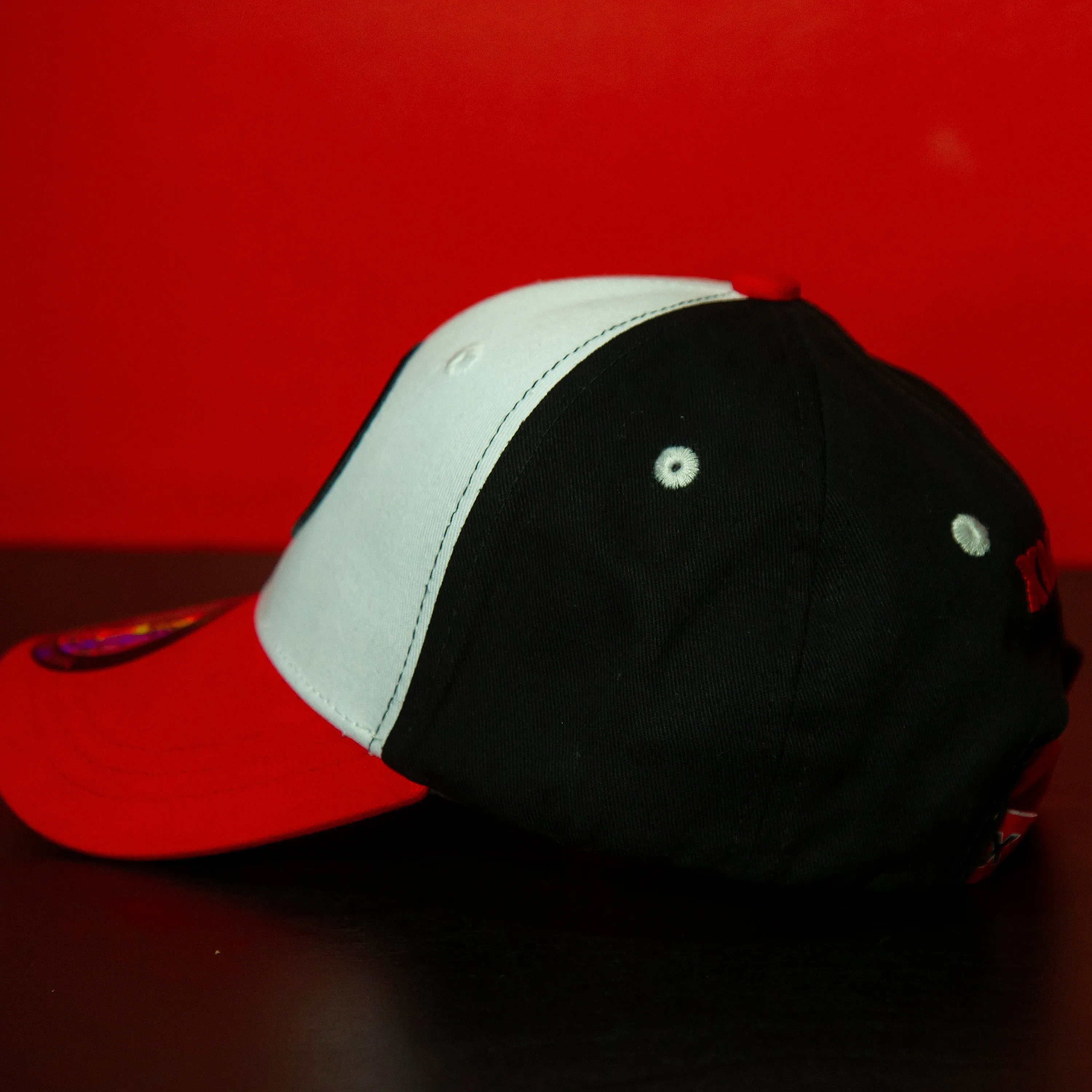 GORRA PUR LOGO VICERA ROJA PARA NIO