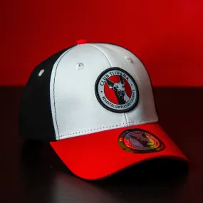 GORRA PUR LOGO VICERA ROJA PARA NIO