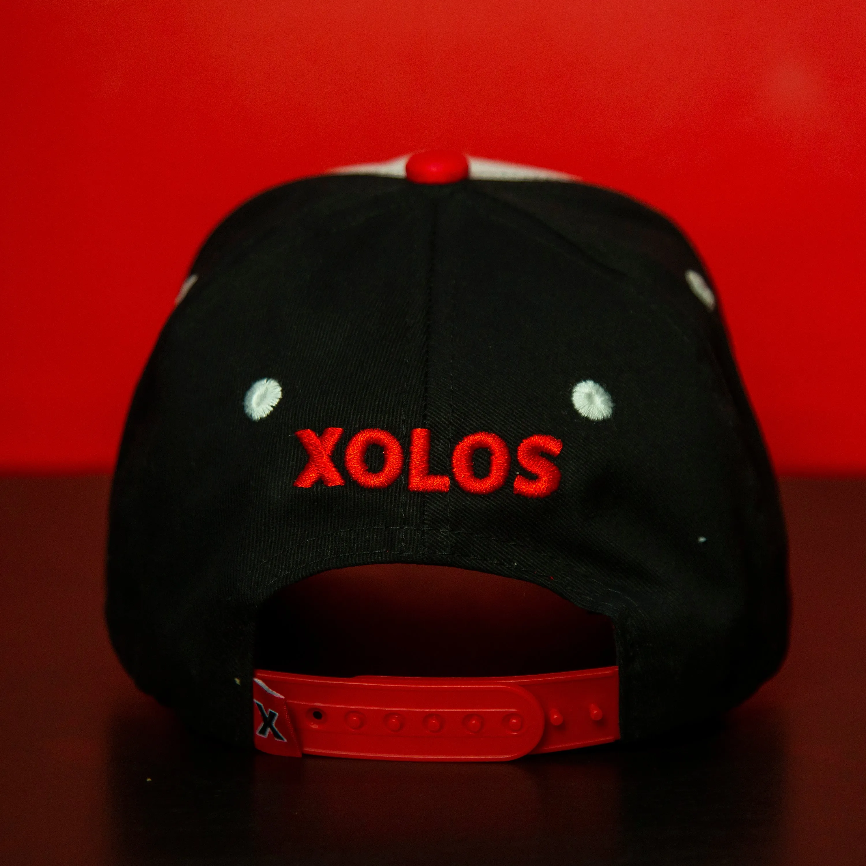 GORRA PUR LOGO VICERA ROJA PARA NIO