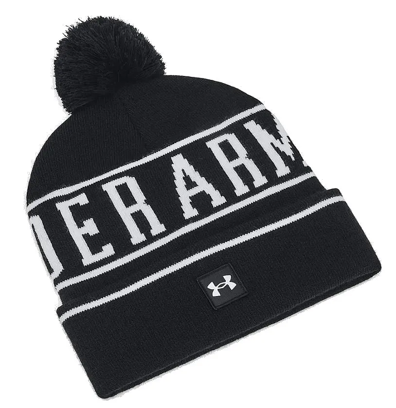 gorra Under Armour Halftime Pom - Black/White - men´s